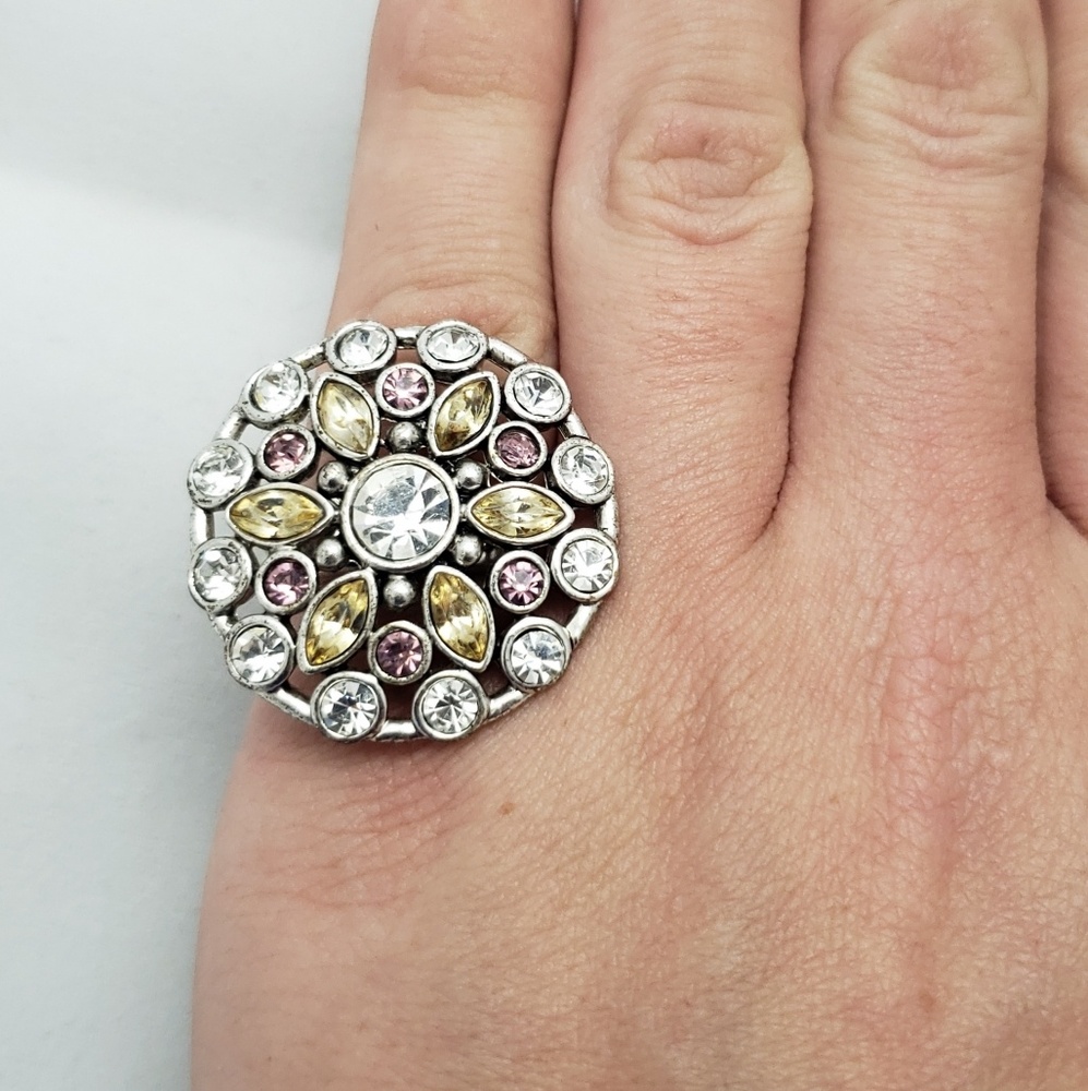 Bling rhinestone ring